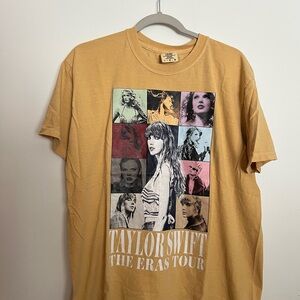 Taylor Swift The Eras Tour Graphic Tee - Yellow